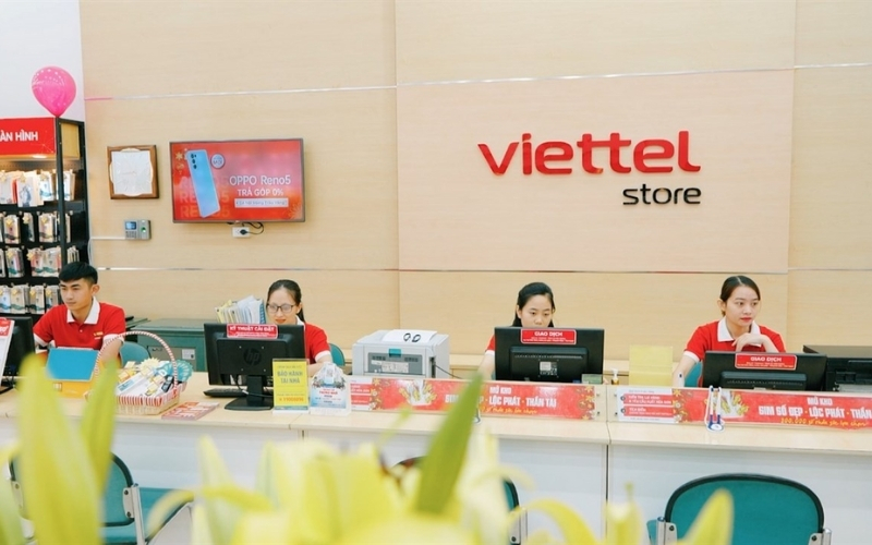 Quầy giao dịch của Viettel có ở khắp mọi nơi, bạn sẽ dễ dàng tìm kiếm